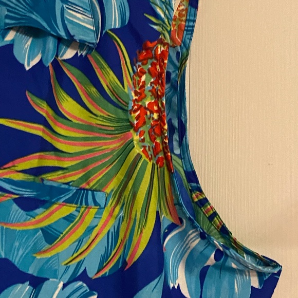 Stylore Sz 3X Tropical Print Top NWT😊😊 - Picture 4 of 11
